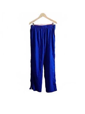 Eastern Mountain Sports Blue Lightweight Track Pants with Zipper Pockets Size L